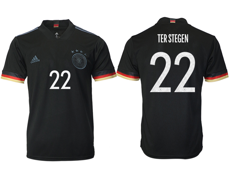 Men 2021 Europe Germany away AAA version #22 soccer jerseys->baltimore ravens->NFL Jersey